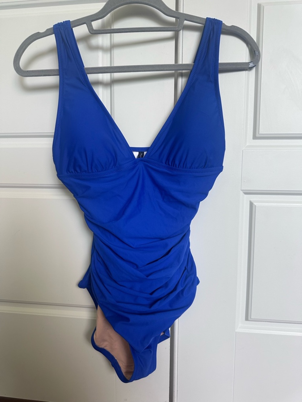 J.Crew One piece ruched swimsuit